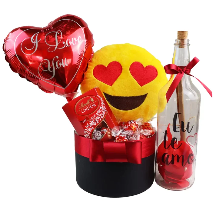Box Emoji Eu Te Amo